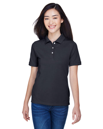 Harriton M265W Ladies' 5.6 oz. Easy Blend Polo